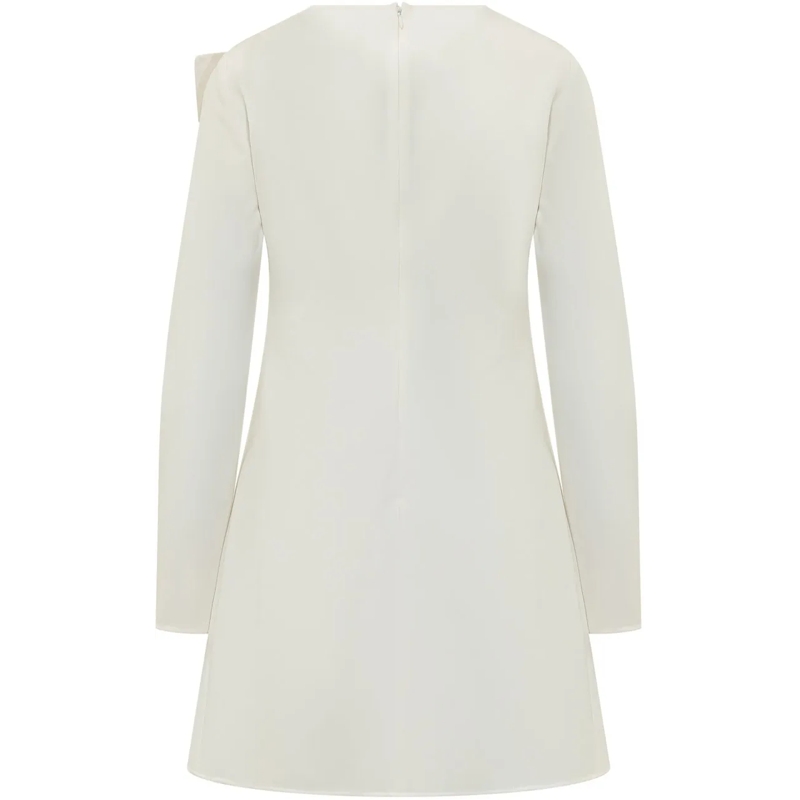 Courrèges Mini-robe Abito Corto Con Spallina E Fibbia weiß(Image 2)