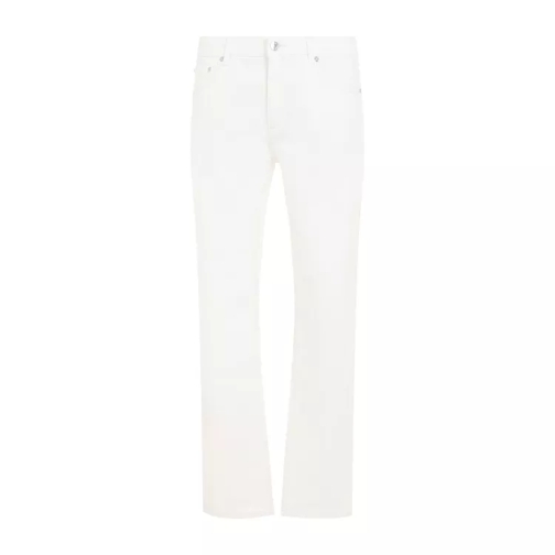 Etro White Cotton Jeans White 