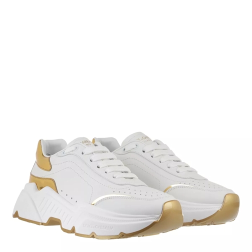 Dolce&Gabbana Daymaster Sneakers White Oro Low-Top Sneaker