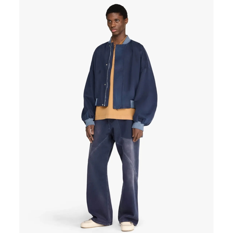 J.W.Anderson Blouson JW ANDERSON Blaue, washed Bomberjacke mehrfarbig