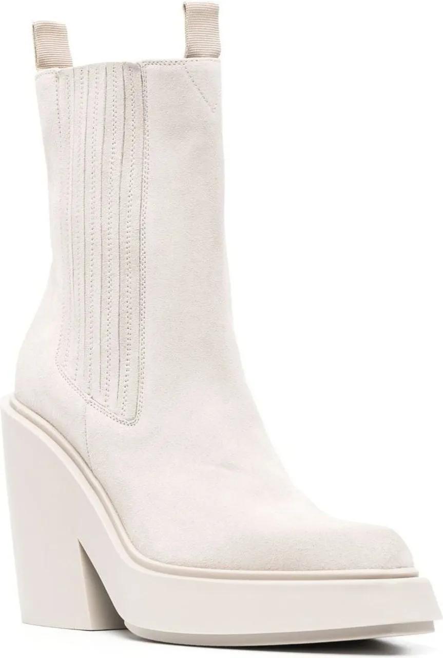 Vic Matié Stiefel - Boots Divers - Gr. 39,5 (EU) - in Creme - für Damen