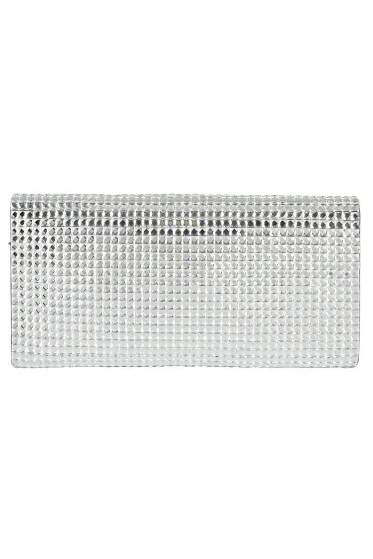 Rosantica Clutches Glass L Clutch Bag in zilver