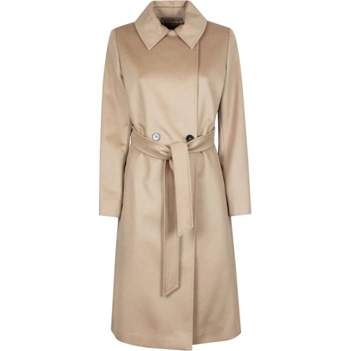 Max Mara Vestes d'été Max Mara Studio Coats Brown schwarz