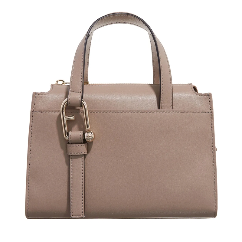 Furla Tote Furla Nuvola S Boston Bag Greige