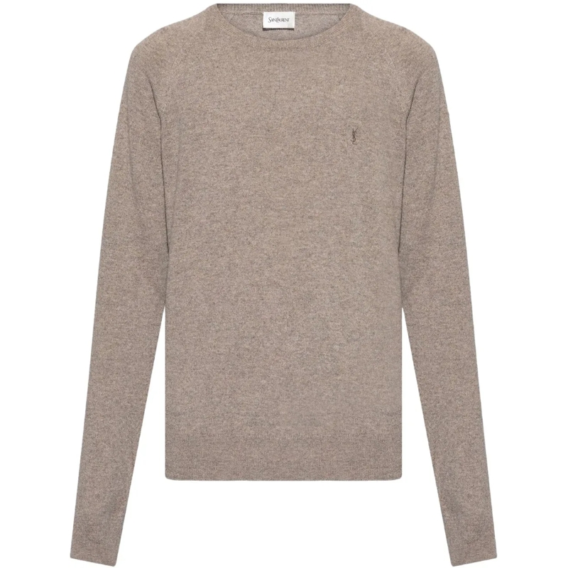 Saint Laurent  Sweaters Dove Grey grau