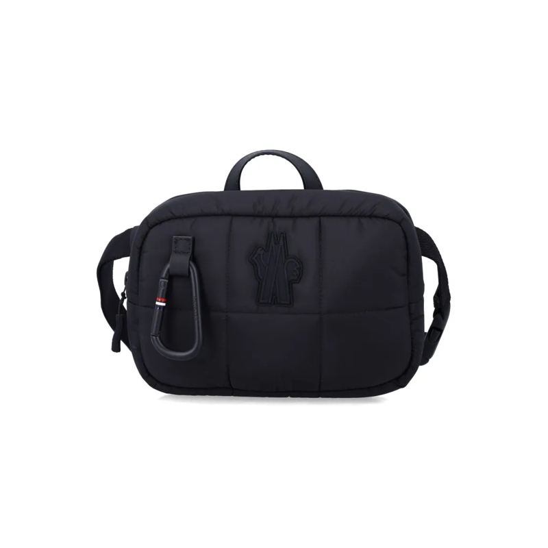 Moncler Crossbody Bag Padded Nylon Belt Bag Black