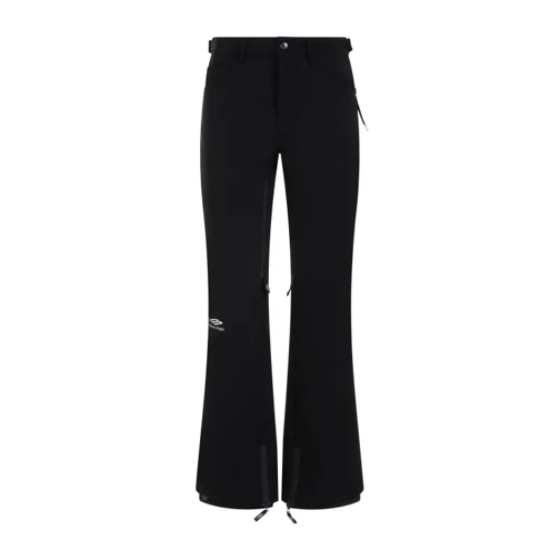 Balenciaga Ski Black Polyamide Pants Black 