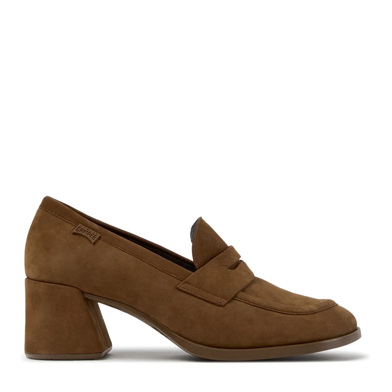 Camper Bootsschuhe Der neue feminine Absatzschuh für den Alltag ist i hell-braun