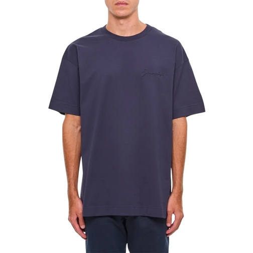 Givenchy T-Shirts Blue Cotton T-Shirt Blue