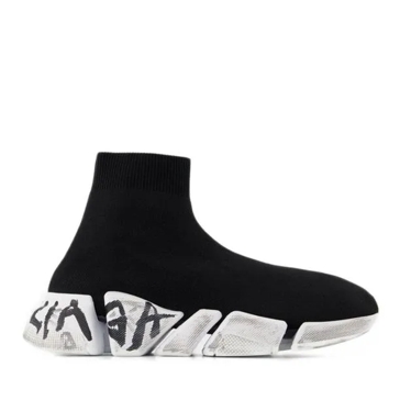 Black high top balenciaga on sale