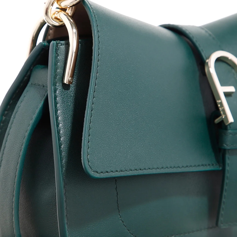 Furla Satchel Furla Flow Mini Top Handle Botanical Green(Image 5)