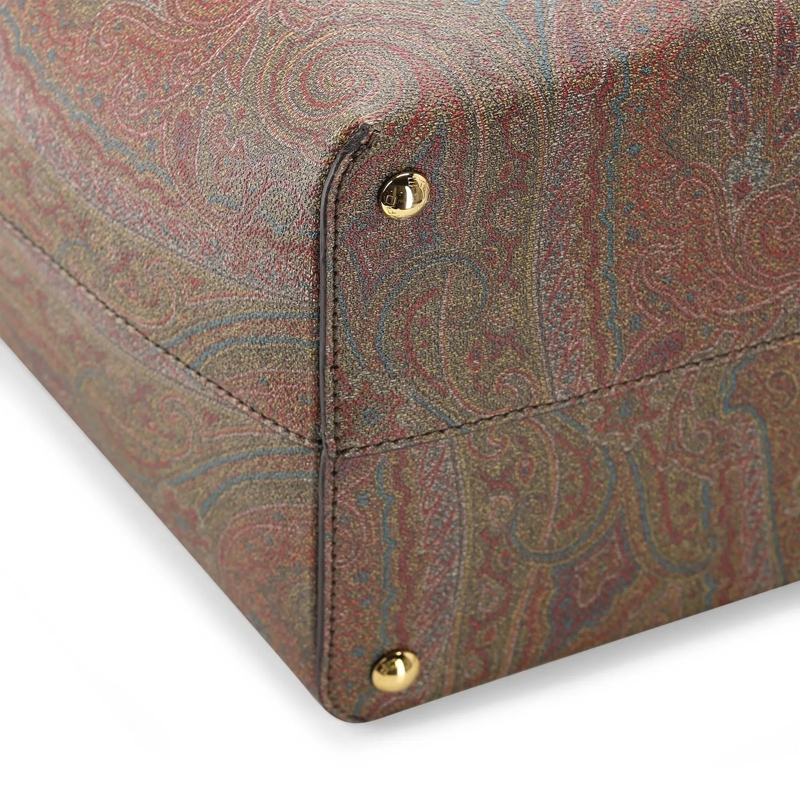 Etro Crossbodytas Shopper mit Muster braun(Image 5)