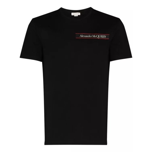 Alexander McQueen Logo Tee Black T-shirts