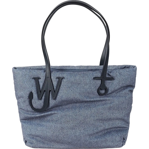 J.W.Anderson Tote Small Puffy Anchor Tote Bag Blue blau