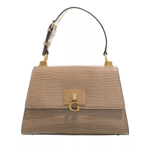 Guess Stephi Top Handle Flap Light Rum Borsa a tracolla