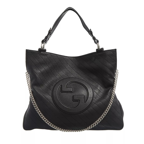 Gucci Medium Gucci Blondie Shopper Black Shopping Bag