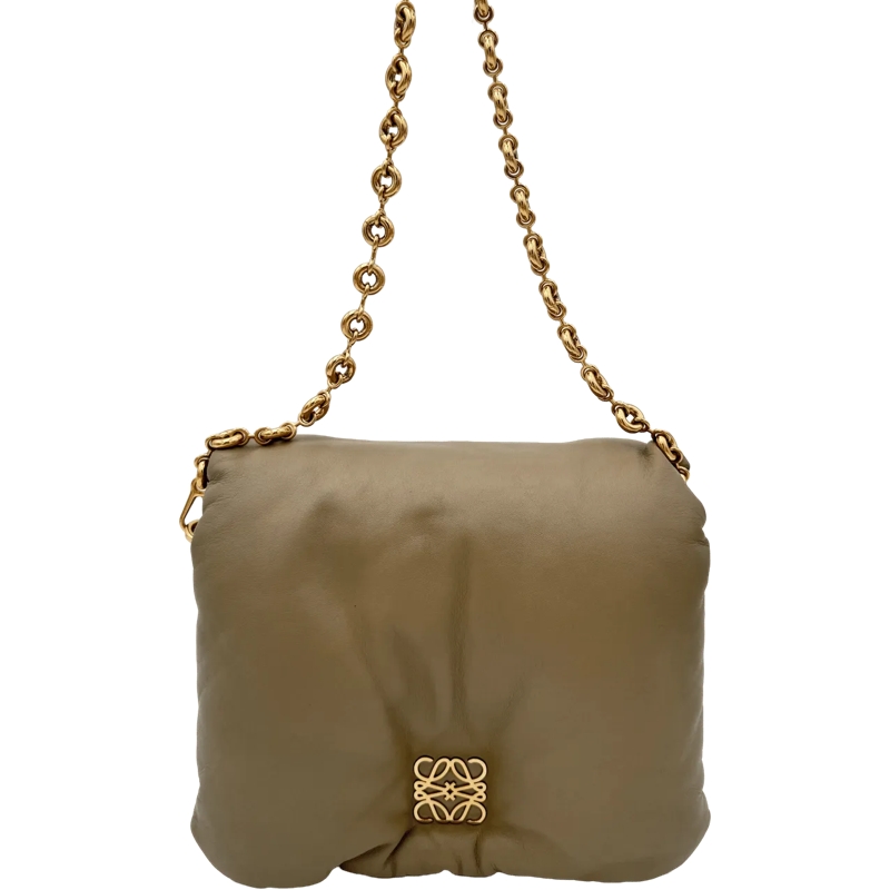 Loewe Sac à bandoulière Loewe Puffer Goya - Sand beige