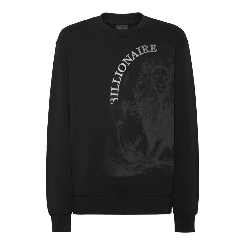 BILLIONAIRE Top Sweatshirt schwarz