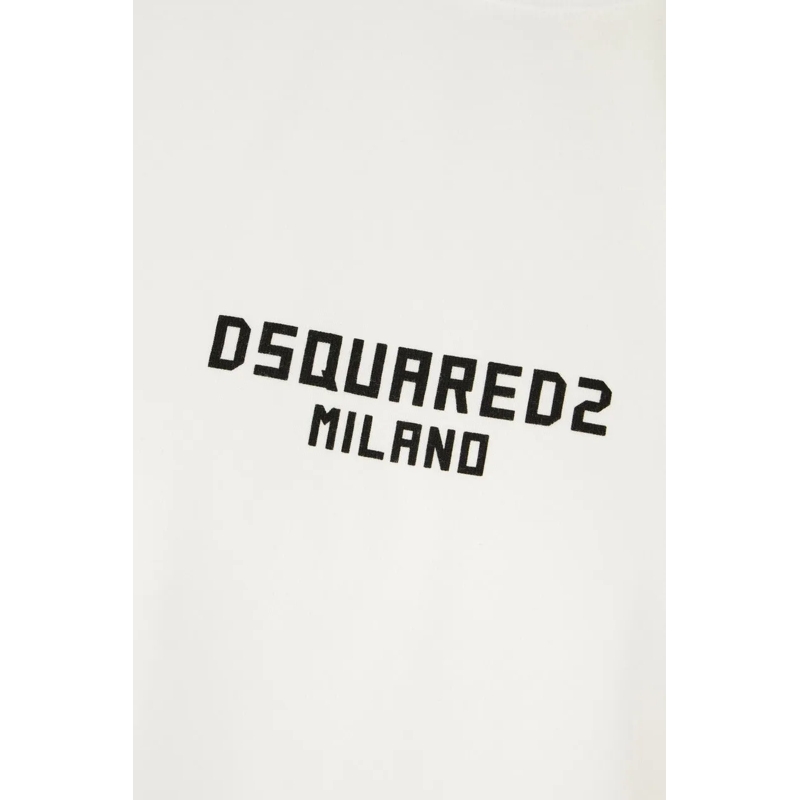 Dsquared2 T-shirt Dsquared2 White cotton t-shirt weiß(Image 3)