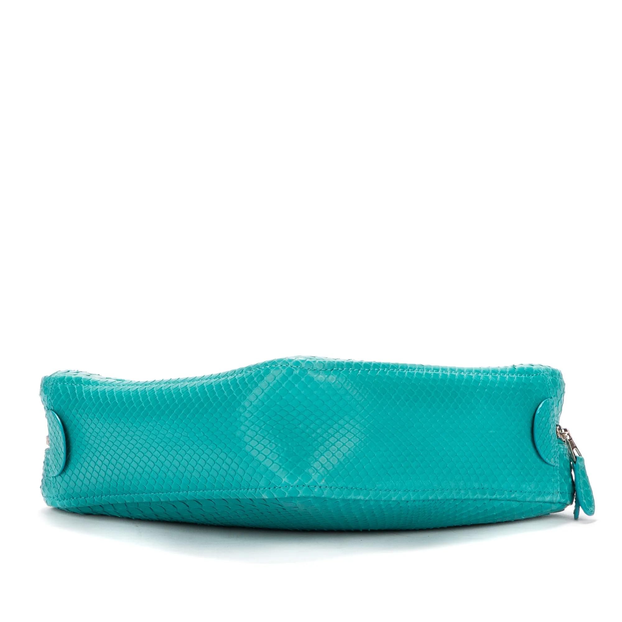 Thumbnail - Balenciaga Crossbody Bags - Triangle Pouch on Chain - Gr. unisize - in Blau - für Damen