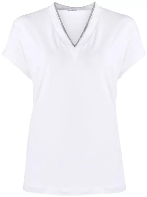 Brunello Cucinelli - T-Shirts And Polos White - Größe L - white