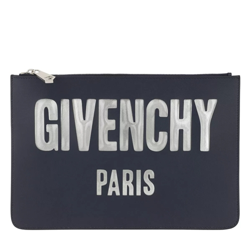 Givenchy Envelope Iconic Prints Pouch Night Blue Pochette