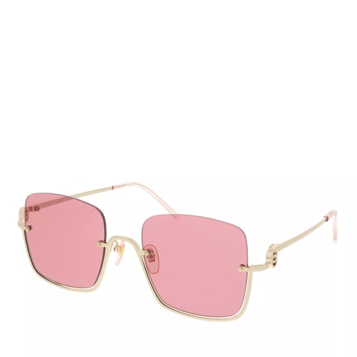 Gucci GG1279S GOLD-GOLD-RED Sonnenbrille