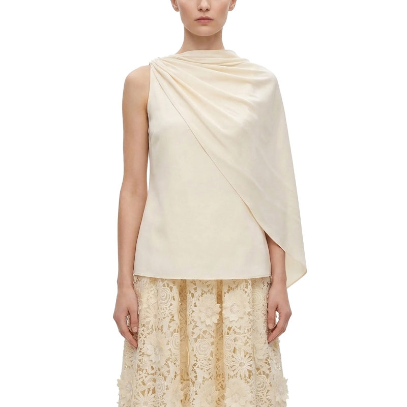 Rotate Top Top aus Satin gelb(Image 2)