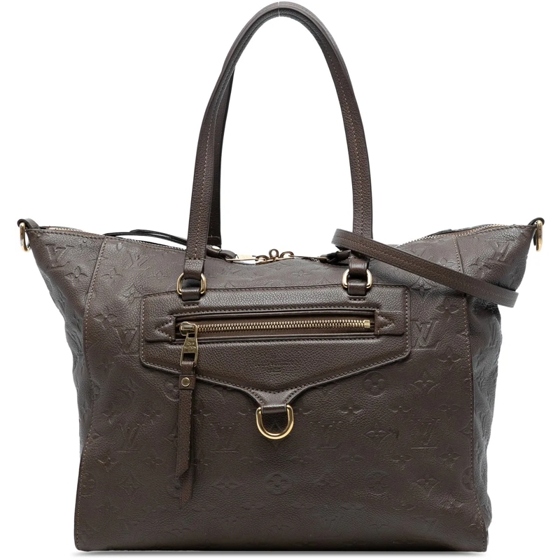 Louis Vuitton Shopper Monogram Empreinte Lumineuse PM braun