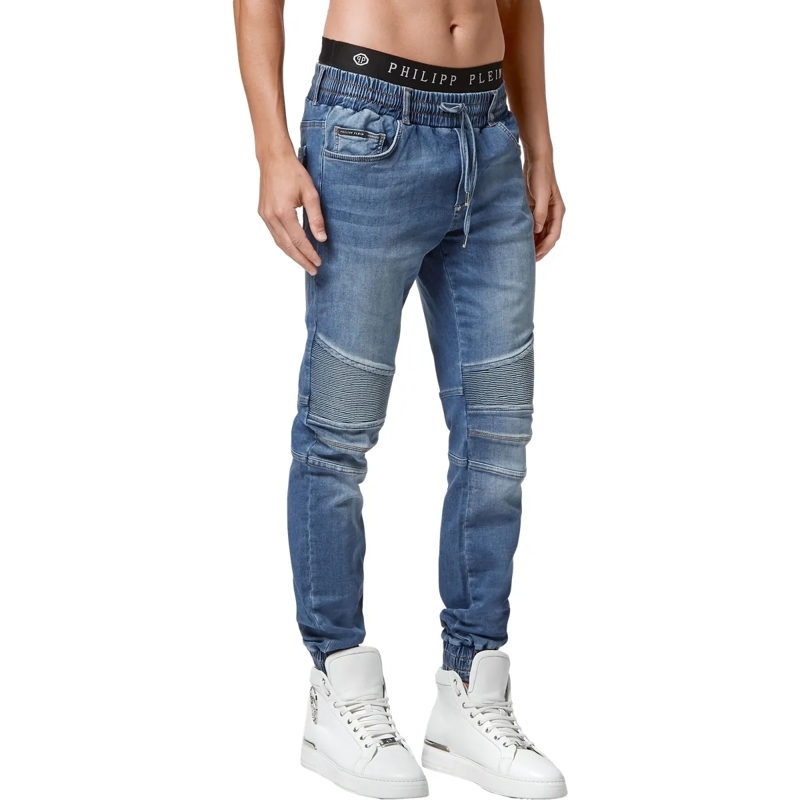 Philipp Plein Tapered-Jeans Jeans dunkel-blau(Image 3)