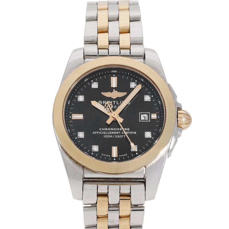 Breitling Automatikuhr Galactic Schwarz