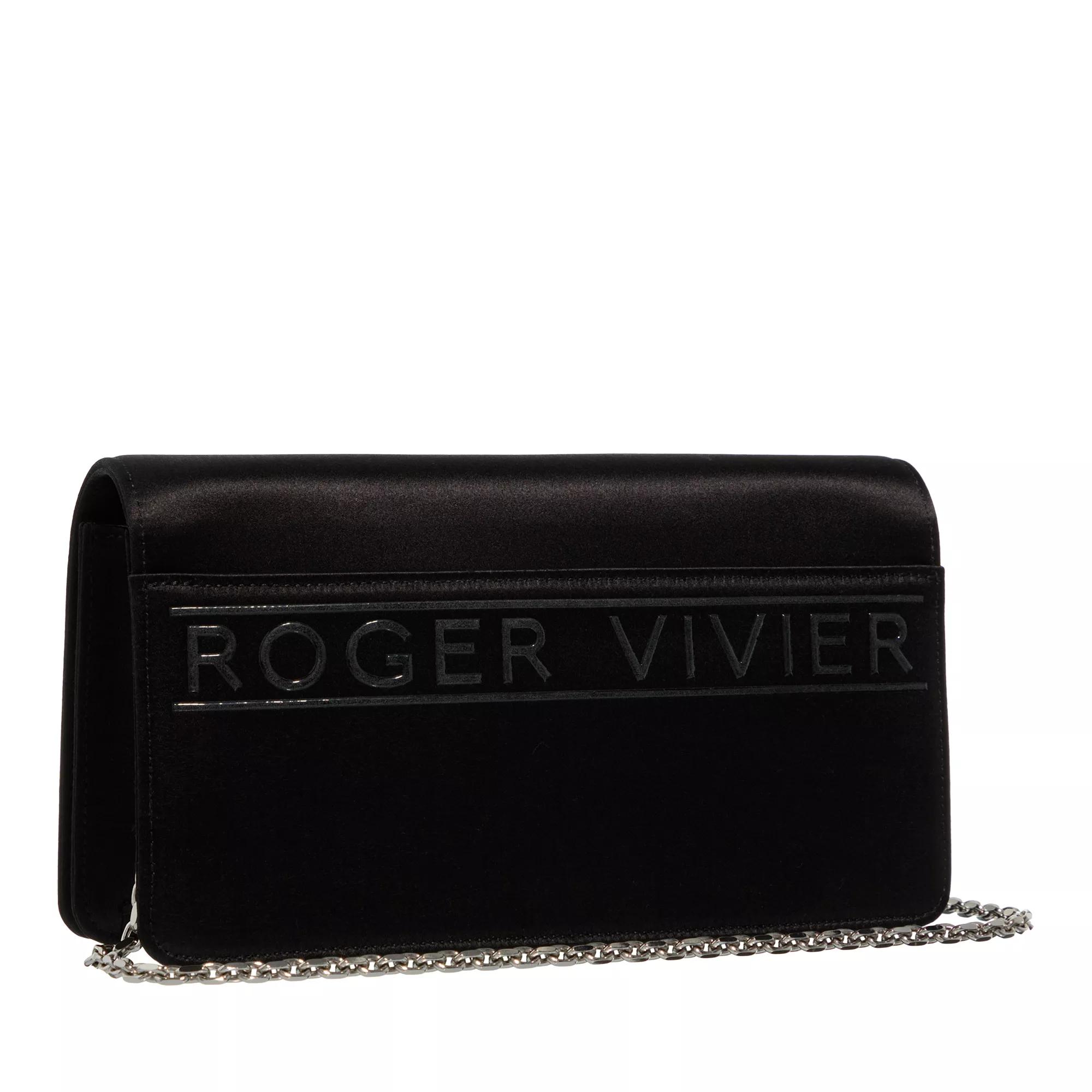 Roger Vivier Crossbody bags Viv Choc Jewel Mini Bag in zwart