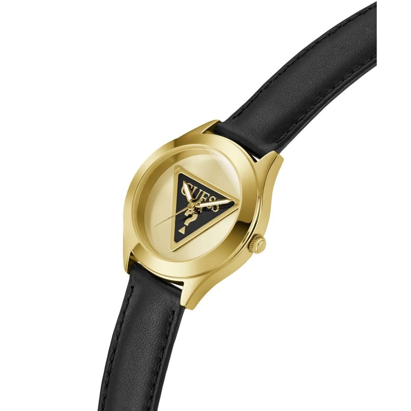 Guess Quarzuhr Quarz-Analoguhr Tri Plaque schwarz(Image 4)