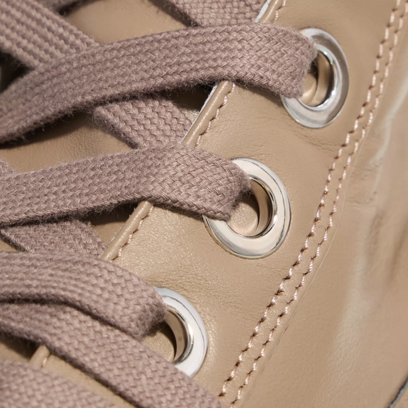 INUIKII Plateau-Sneaker Leather Matilda Taupe(Image 3)