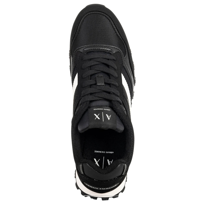 Armani Exchange Low-Top-Sneaker SNEAKER DROP MICROSUEDE 1er Pack schwarz(Image 9)
