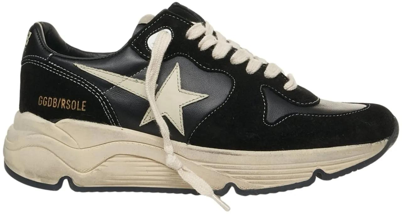 Golden Goose Low-Top Sneaker - Sneakers 'Running Sole' - Gr. 37 (EU) - in Schwarz - für Damen