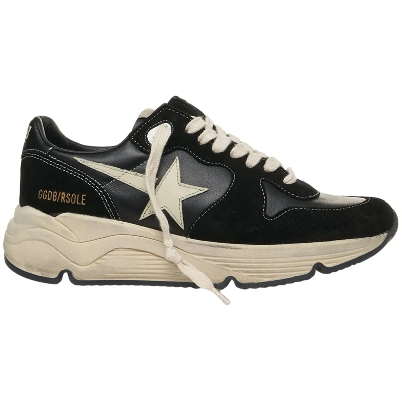 Golden Goose Low-Top-Sneaker Sneakers 'Running Sole' schwarz