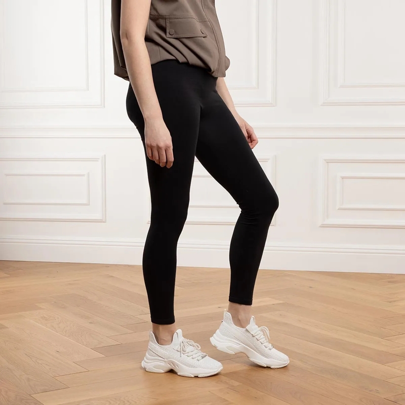 Steve Madden Low-Top-Sneaker Mileage White/White(Image 2)