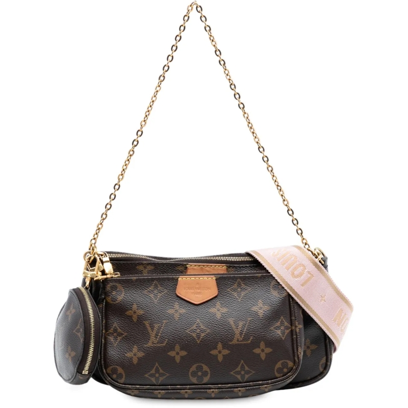 Louis Vuitton Schultertasche Monogram Multi Pochette Accessoires braun