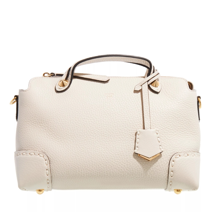 Fendi By The Way Medium Boston Bag Beige | Tote