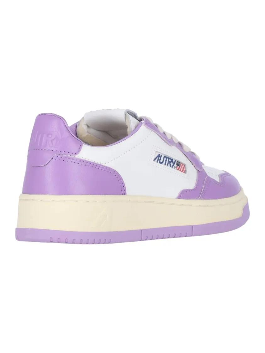 Thumbnail - Autry Low-Top Sneaker - Autry "Medalist" Low Sneakers – Purple - Gr. 36 (EU) - in Lila - für Damen