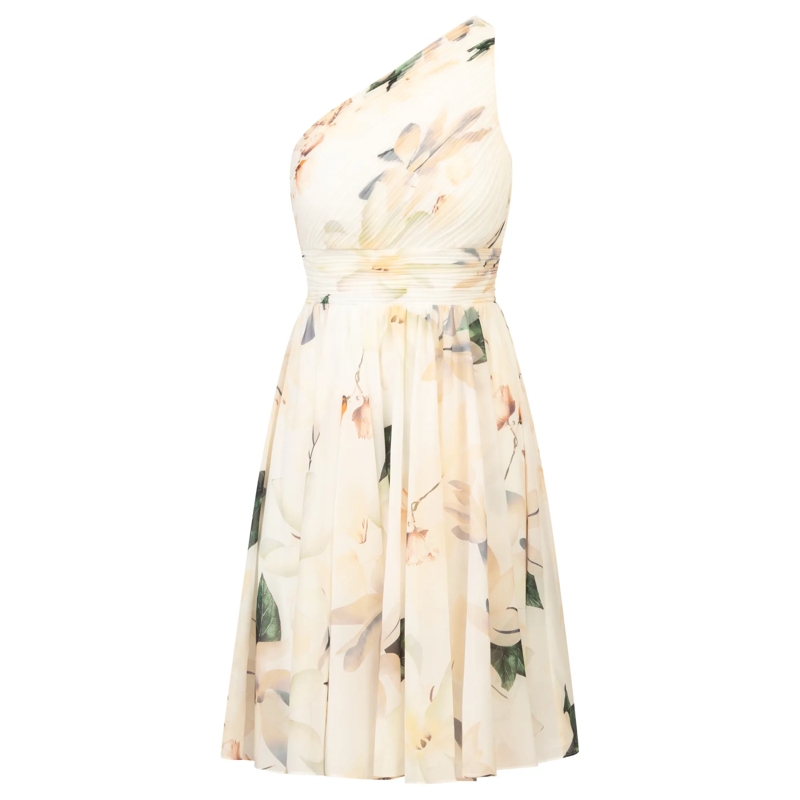 Kraimod Midikleid Cocktailkleid beige