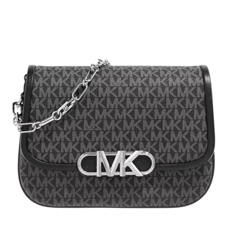 White and grey michael kors purse deals
