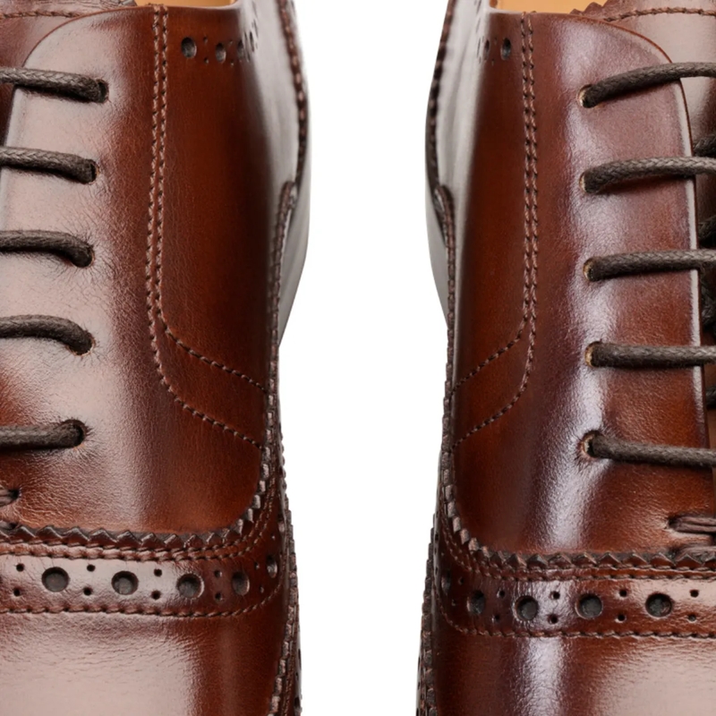 Henry Stevens Schnürschuhe Schnürer Winston FBO mittel-braun(Image 3)