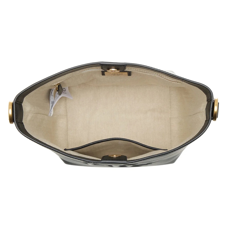 Lauren Ralph Lauren Bucket Bag Witley Md Bk-Bucket Bag-Medium Black(Image 6)