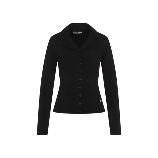 Dolce&Gabbana Single-Breasted Blazer Black Blazer