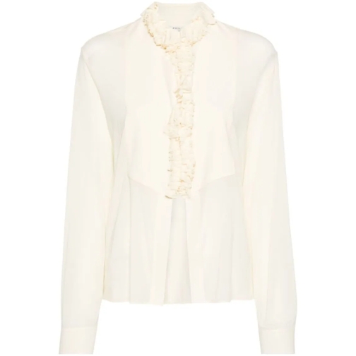 Philosophy Di Lorenzo Serafini Hemden Shirt With Ruffles Neutrals