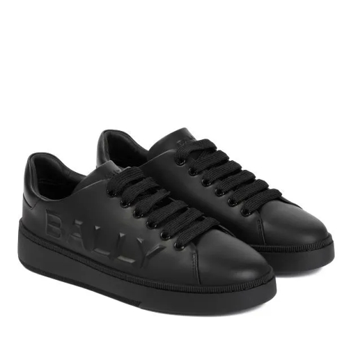 Bally Black Calf Leather Reka Sneakers Black scarpa da ginnastica bassa