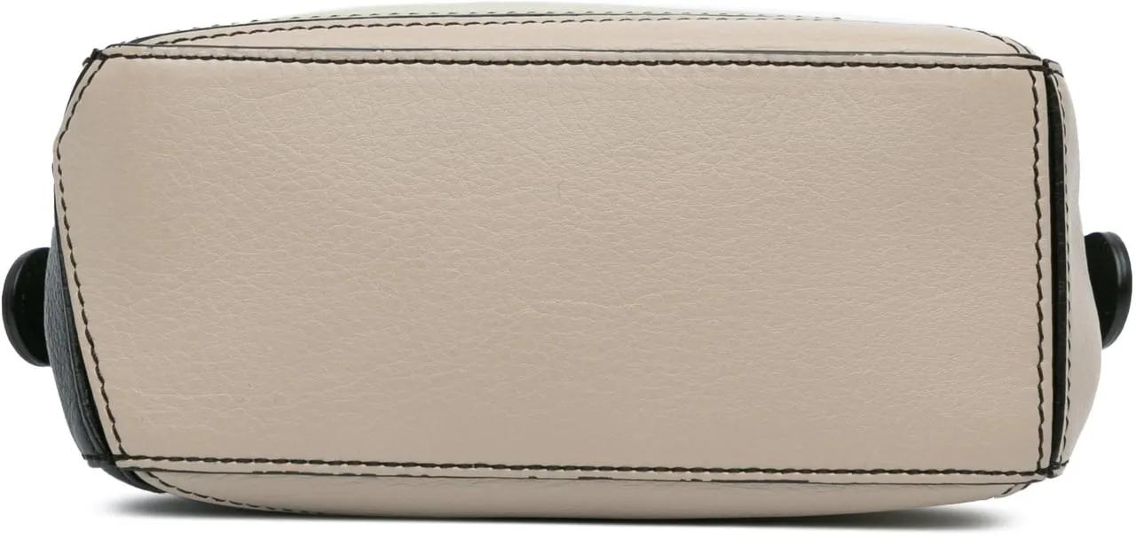 Loewe Totes & shoppers Mini Tricolor Leather Puzzle Satchel in zwart