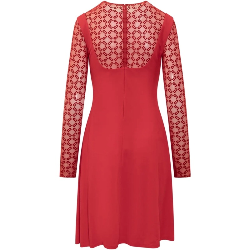 Givenchy Mini-robe Dress con Motivo Monogram 72 rot(Image 2)